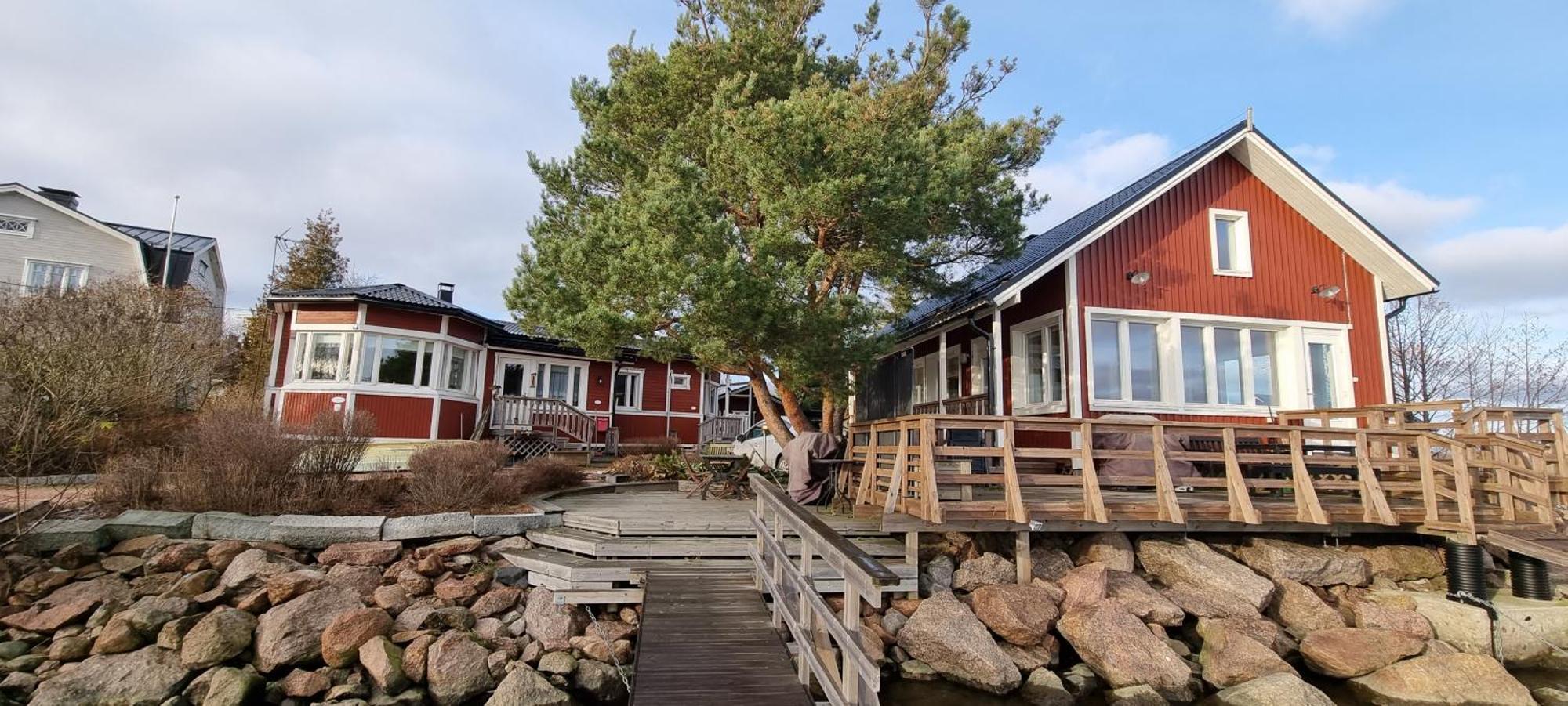 Rantakari Cottage Kotka Buitenkant foto