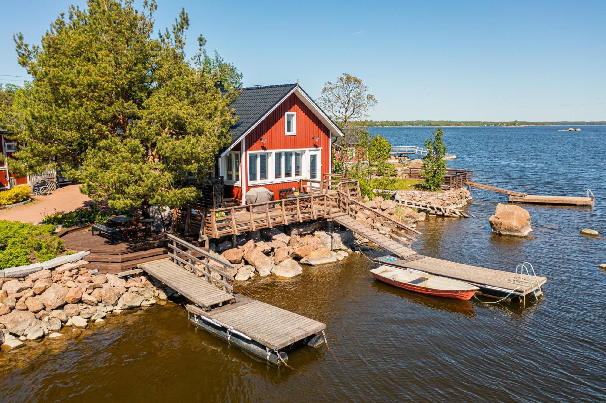 Rantakari Cottage Kotka Buitenkant foto